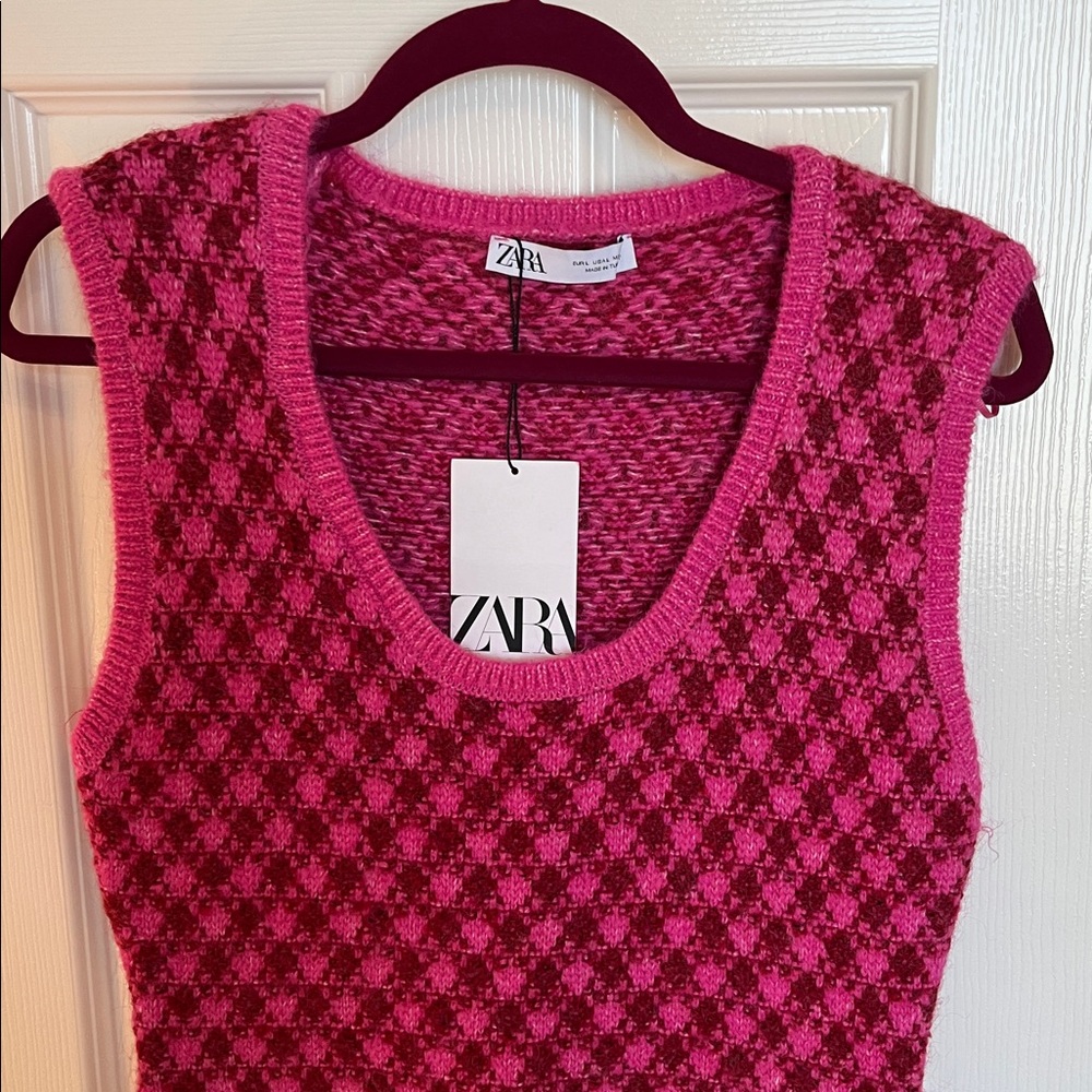 NWT Zara Knit Dress - Picture 4 of 13